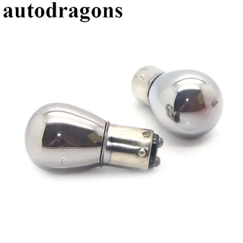 autodragons 2pcs Silver Chrome Indicator Bulbs 1157 12v 21w BAY15D Shine Amber Pair
autodragons 2pcs Silver Chrome Indicator Bulbs 1157 12v 21w BAY15D Shine Amber Pair