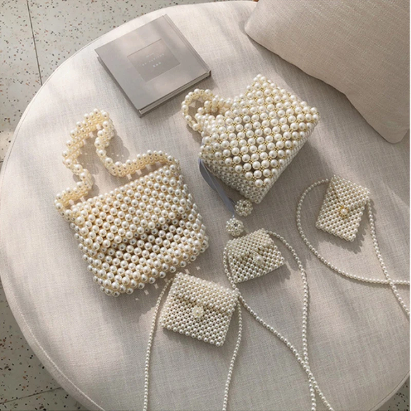Women's INS Pearls Bag Beaded Box Totes Bag Party Elegant Sumer Beach Bag Phone Purse Handbag Drop Shipping
Women's INS Pearls Bag Beaded Box Totes Bag Party Elegant Sumer Beach Bag Phone Purse Handbag Drop Shipping