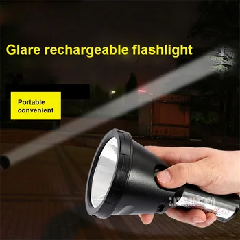 12pcs/lot New Handheld Light Flashlight Portable LED Glare Long-range Lithium Battery Rechargeable Flashlight 110-240V 6000mAh
12pcs/lot New Handheld Light Flashlight Portable LED Glare Long-range Lithium Battery Rechargeable Flashlight 110-240V 6000mAh