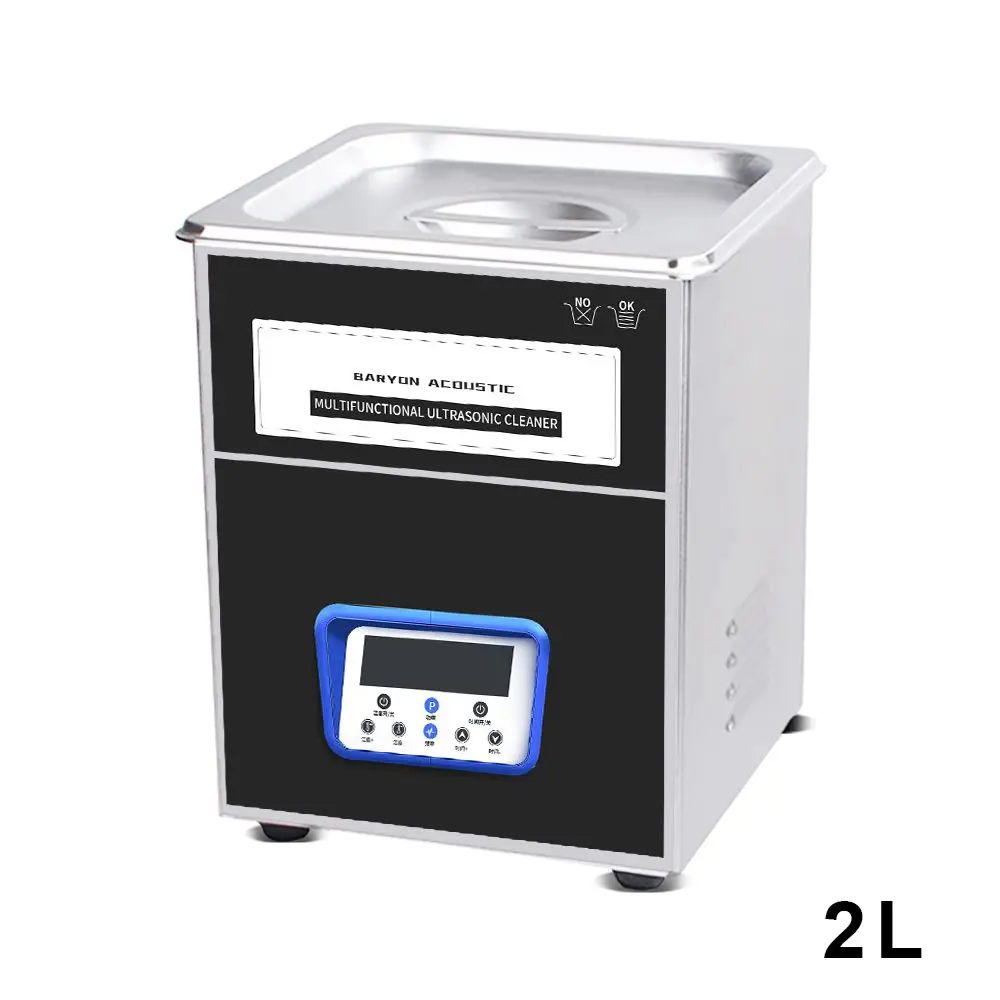 YULU 2L Ultrasonic Cleaner Dual Frequency Stainless Steel Heated Timer adjustment Ultra Sonic Cleaning Machine Fast Shipping
YULU 2L Ultrasonic Cleaner Dual Frequency Stainless Steel Heated Timer adjustment Ultra Sonic Cleaning Machine Fast Shipping