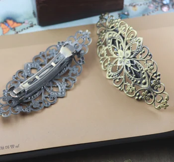 35*80mm filigree hair clip antique bronze plated---20pcs/lot
35*80mm filigree hair clip antique bronze plated---20pcs/lot