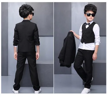 Formal Brand Baby Boy Wedding Suit 5 Pcs Coat+Vest+Shirt+Bow Tie+Pants Teenager Wedding Party Suit Baptism Christmas boys suits
Formal Brand Baby Boy Wedding Suit 5 Pcs Coat+Vest+Shirt+Bow Tie+Pants Teenager Wedding Party Suit Baptism Christmas boys suits