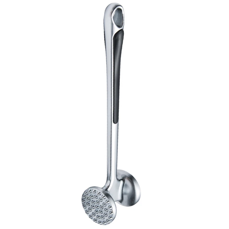 1PC Stainless Steel Household Solid Hammer Double Knock Meat Hammer Steak Loose Meat Hammer Kitchen Tools
1PC Stainless Steel Household Solid Hammer Double Knock Meat Hammer Steak Loose Meat Hammer Kitchen Tools