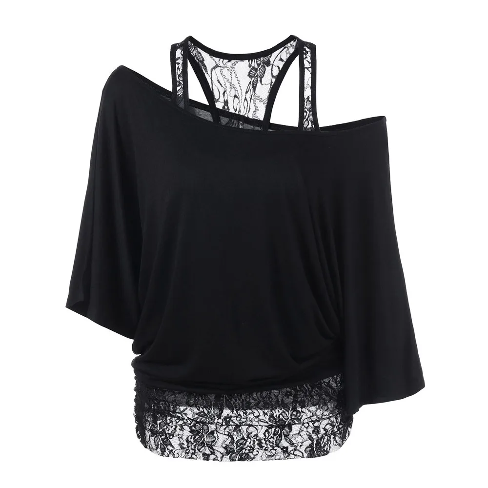 Free Ostrich Blouse Women 2019 Summer Off Shoulder Lace Spliced Loose Shirt Short Sleeve Solid Women Tops Blusas Mujer A1930
Free Ostrich Blouse Women 2019 Summer Off Shoulder Lace Spliced Loose Shirt Short Sleeve Solid Women Tops Blusas Mujer A1930