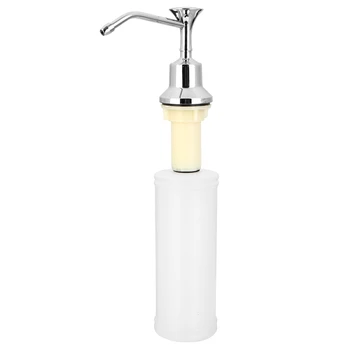 220ML Liquid Soap Organizer Plastic Liquid Soap Bottle Kitchen Sink Soap Dispenser Built-in Lotion Pump for Bathroom Kitchen
220ML Liquid Soap Organizer Plastic Liquid Soap Bottle Kitchen Sink Soap Dispenser Built-in Lotion Pump for Bathroom Kitchen