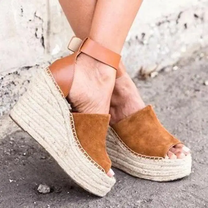 Oeak 2019 Platform Sandals Wedges Shoes For Women Heels Sandalias Mujer Summer Shoes Clog Womens Espadrilles Women Sandals
Oeak 2019 Platform Sandals Wedges Shoes For Women Heels Sandalias Mujer Summer Shoes Clog Womens Espadrilles Women Sandals