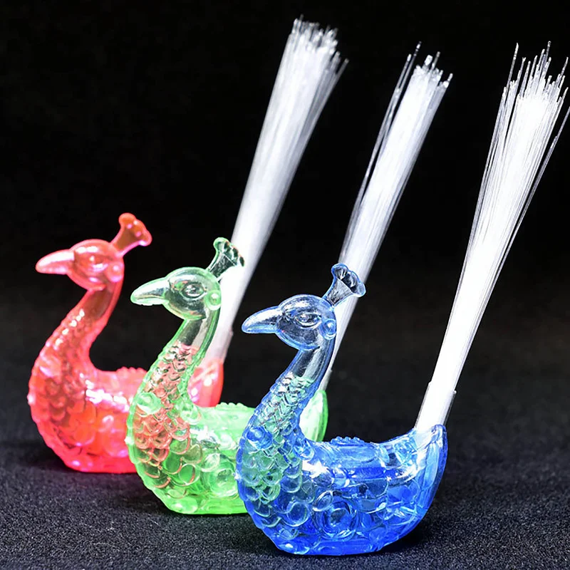Luminous Toys Ring New Party Glowing Finger Light Favors Colorful Luminous Peacock Shape Finger light-emitting Children's Toys
Luminous Toys Ring New Party Glowing Finger Light Favors Colorful Luminous Peacock Shape Finger light-emitting Children's Toys