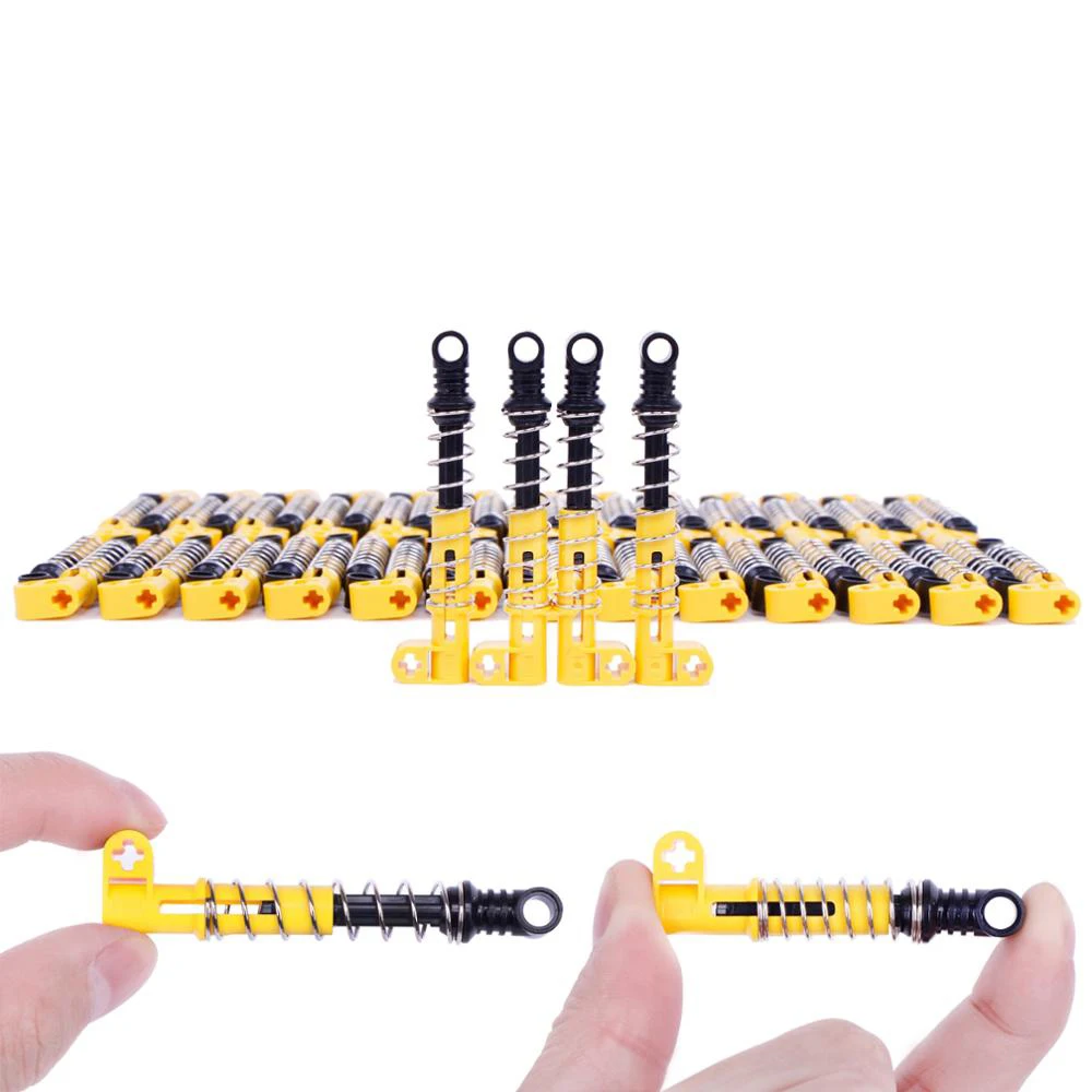 Free Creation 4 Pcs / Lot Self-Locking Bricks Shock Toy Building Blocks Technic Parts Absorber 9.5L Hard Spring friendly ABS
Free Creation 4 Pcs / Lot Self-Locking Bricks Shock Toy Building Blocks Technic Parts Absorber 9.5L Hard Spring friendly ABS