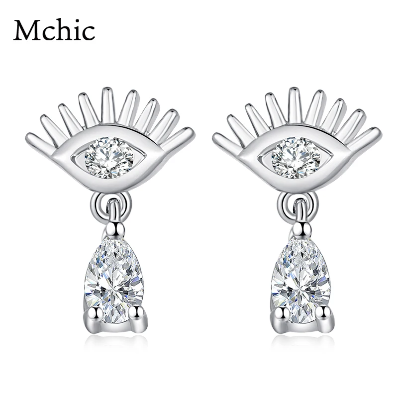 Mchic Fashion S925 Silver Pin Fatima Eye Dangle Earrings Charm Rhinestone Turkish Evil Eye Earrings For Women Party Jewelry Gift
Mchic Fashion S925 Silver Pin Fatima Eye Dangle Earrings Charm Rhinestone Turkish Evil Eye Earrings For Women Party Jewelry Gift