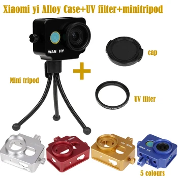 2016 Aluminum Alloy Frame Cage for Xiaomi yi case,Xiaoyi Protective Housing,UV Filter+mini tripod For Xiaomi yi camera Accessory 
2016 Aluminum Alloy Frame Cage for Xiaomi yi case,Xiaoyi Protective Housing,UV Filter+mini tripod For Xiaomi yi camera Accessory