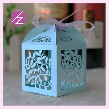 100 pcs/lot Favor box with free ribbon for wedding party decora laser cut wedding paper box with bright colour leaf tree
100 pcs/lot Favor box with free ribbon for wedding party decora laser cut wedding paper box with bright colour leaf tree