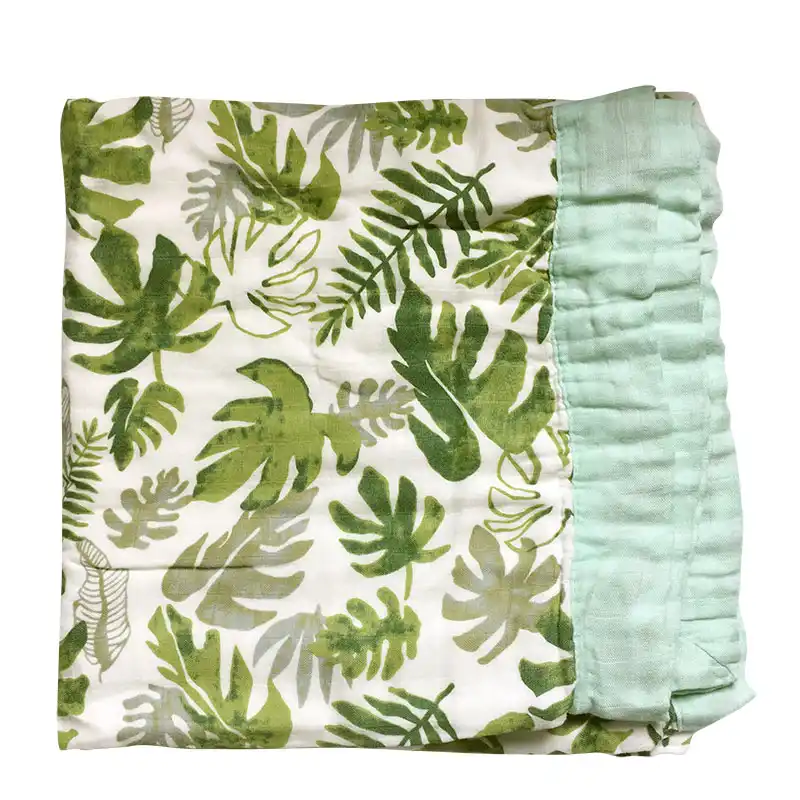 bamboo cotton baby blanket