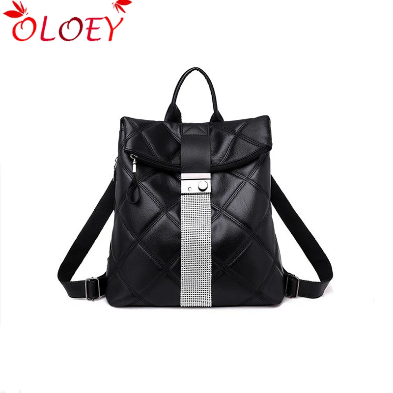 Backpack female new wild large capacity luxury brand fashion casual bag 2019 soft leather personality ladies backpack tide
Backpack female new wild large capacity luxury brand fashion casual bag 2019 soft leather personality ladies backpack tide
