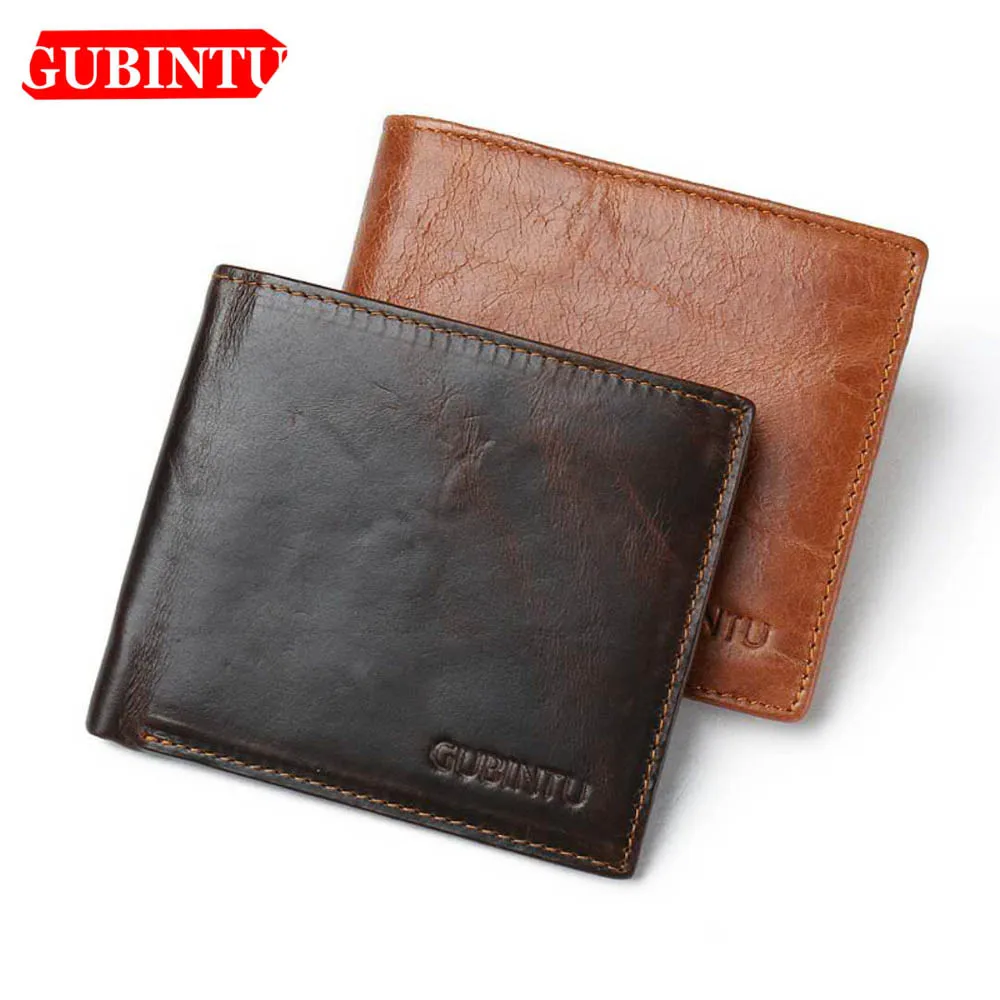 2019 Gubintu Men Short Wallets Genuine Leather Wallet Card Holder Coin Pocket Business Brand High Quality Fashion Purse For Men
2019 Gubintu Men Short Wallets Genuine Leather Wallet Card Holder Coin Pocket Business Brand High Quality Fashion Purse For Men