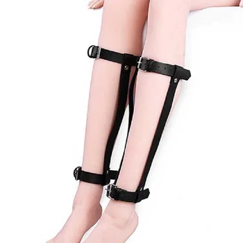 Women punk legring handmade leather adjustable leg ring metal buckle double rows leather sexy garters harajuku metal stud
Women punk legring handmade leather adjustable leg ring metal buckle double rows leather sexy garters harajuku metal stud