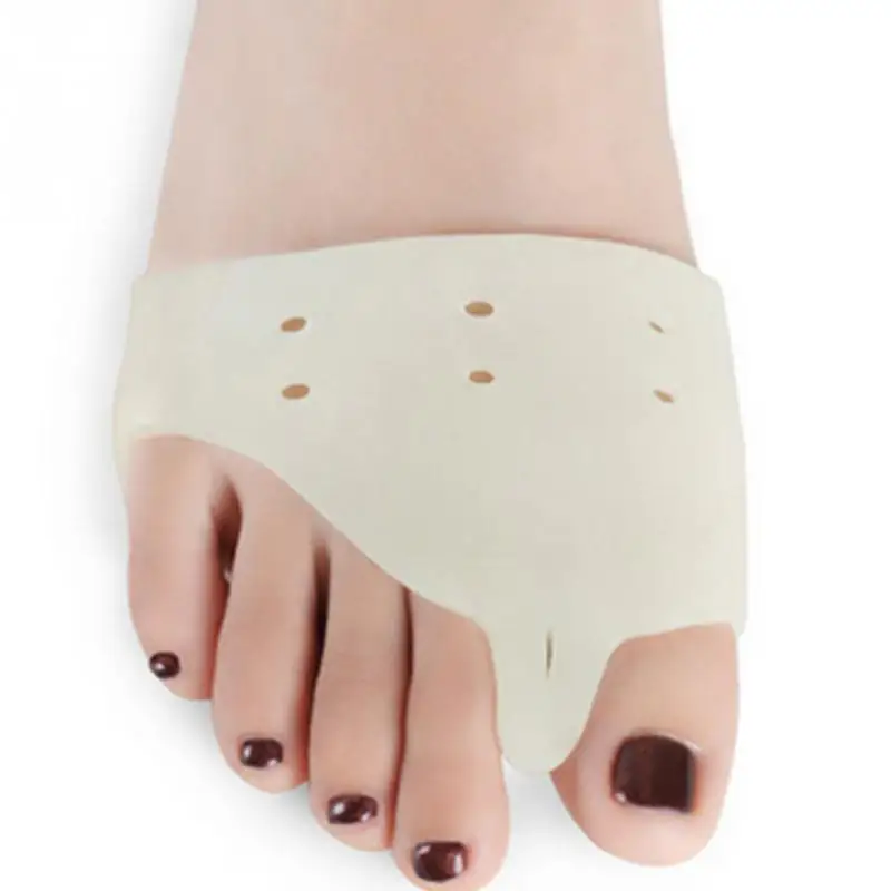 1 Pair medical silicone Gel foot fingers Toe Separator thumb valgus protector Bunion adjuster Hallux Valgus Guard feet care
1 Pair medical silicone Gel foot fingers Toe Separator thumb valgus protector Bunion adjuster Hallux Valgus Guard feet care