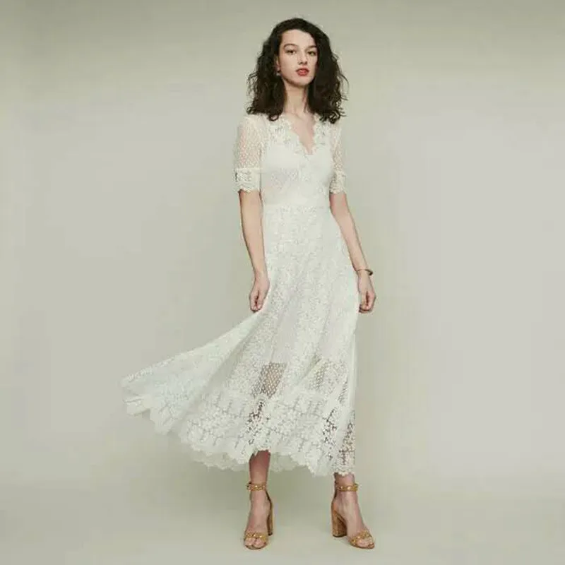 bohemian maxi dress cotton white Female V-neck Lace Sexy vintage summer women bodycon dresses ladies clothing party dress
bohemian maxi dress cotton white Female V-neck Lace Sexy vintage summer women bodycon dresses ladies clothing party dress