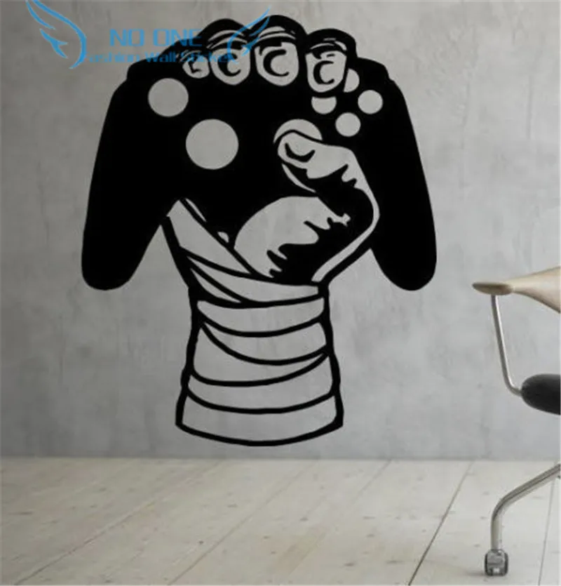 Gamer Sticker Wall Decal Vinyl Video Games Joystick Fun Kids Home Decor free shipping size 56x80cm
Gamer Sticker Wall Decal Vinyl Video Games Joystick Fun Kids Home Decor free shipping size 56x80cm