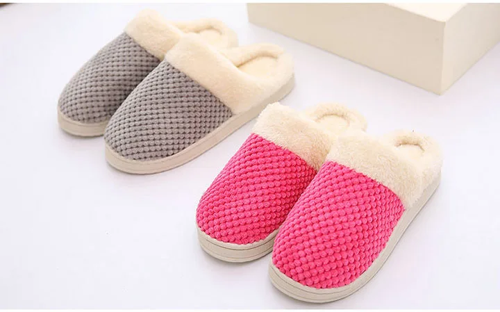 Women's Comfort Coral Fleece Memory Foam Slippers Plush Lining Slip-on Clog House Shoes for Indoor & Outdoor Use (10)