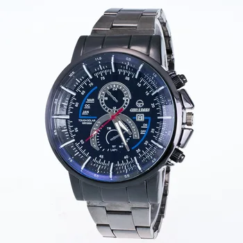 

Men's Relojes New Luxury Watch Fashion Stainless Steel Watch for Man Quartz Analog Wrist Watch Orologio Uomo Hot Sales Drop ship