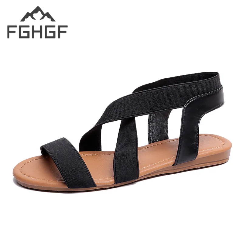 2019 Fashion New Genuine Leather Women Sandals Hot Sale Fashion Summer Sweet Women Flats Heel Sandals Ladies Shoes Black Sandals
2019 Fashion New Genuine Leather Women Sandals Hot Sale Fashion Summer Sweet Women Flats Heel Sandals Ladies Shoes Black Sandals