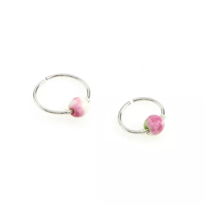 New Women's 2018 Nose Studs Nose Rings Fashion Stainless Steel With piercing Nose Red Body pircing jewelry Summer Style
New Women's 2018 Nose Studs Nose Rings Fashion Stainless Steel With piercing Nose Red Body pircing jewelry Summer Style