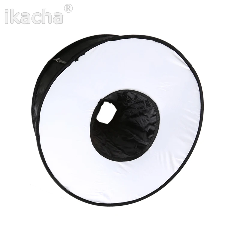 New Universal 18" Annular Flash Soft Box Diffuser EZ-fold Macro Ring Reflector For Canon For Nikon For Pentax For Olympus Camera
New Universal 18" Annular Flash Soft Box Diffuser EZ-fold Macro Ring Reflector For Canon For Nikon For Pentax For Olympus Camera