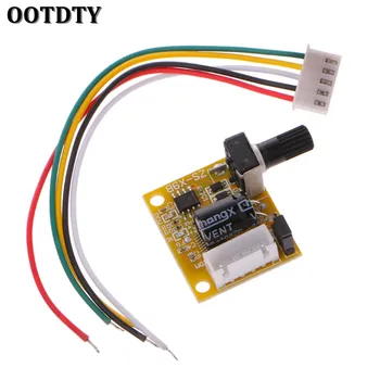 

OOTDTY DC 5V-12V 2A 15W Brushless Motor Speed Controller No Hall BLDC Driver Board