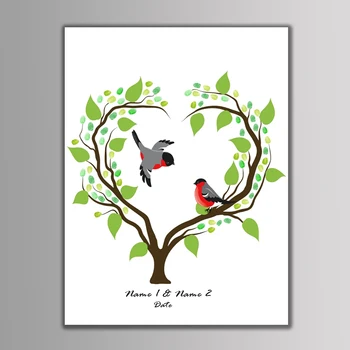 Festival Personality Wedding Souvenirs Guest Book DIY Fingerprint Tree Signature Canvas Painting Celebrate Romantic Decoration
Festival Personality Wedding Souvenirs Guest Book DIY Fingerprint Tree Signature Canvas Painting Celebrate Romantic Decoration
