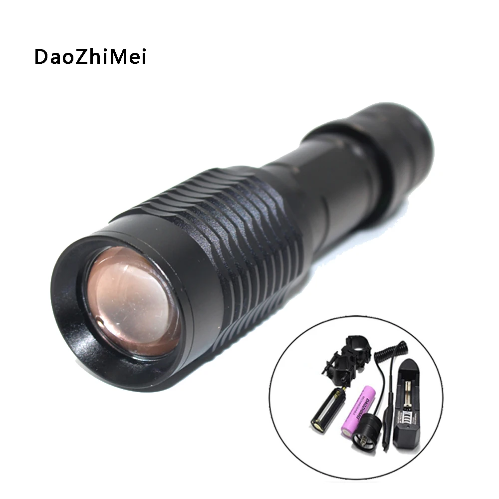 New 850nm IR LED Light Zoomable Night Vision Infrared Flashlight 18650 Night Vision Infrared Adjustable Led Flashlight IR Torch
New 850nm IR LED Light Zoomable Night Vision Infrared Flashlight 18650 Night Vision Infrared Adjustable Led Flashlight IR Torch