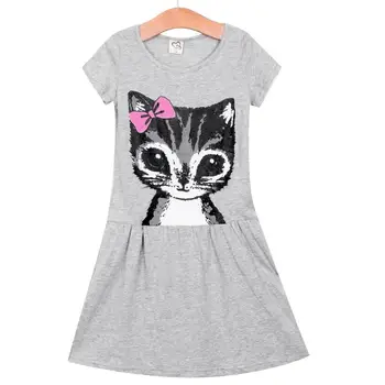 2019 Baby Toddler Kid's Girls Summer Kitty Print Dress Clothes short Sleeve One Piece Dressse 1-8T
2019 Baby Toddler Kid's Girls Summer Kitty Print Dress Clothes short Sleeve One Piece Dressse 1-8T