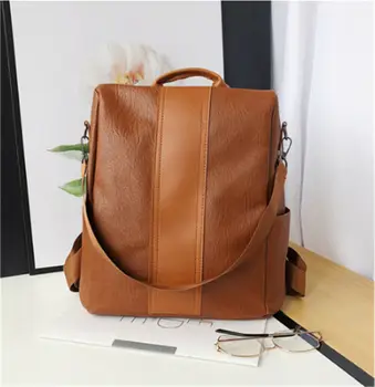 2019 New Women's Fashion PU Leather Solid Zipper Backpack Lady Anti-thief Waterproof Portable Travel School Bags
2019 New Women's Fashion PU Leather Solid Zipper Backpack Lady Anti-thief Waterproof Portable Travel School Bags