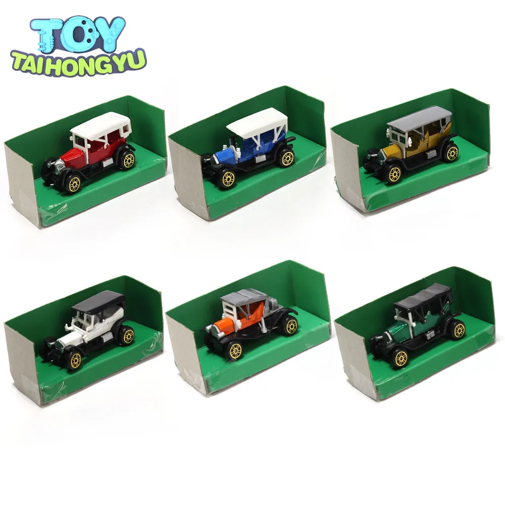 TAIHONGYU 6pcs /set 1/64 Plastic Vintage Car Retro Jalopy Model Auto Truck Collectible Toys Collection
TAIHONGYU 6pcs /set 1/64 Plastic Vintage Car Retro Jalopy Model Auto Truck Collectible Toys Collection
