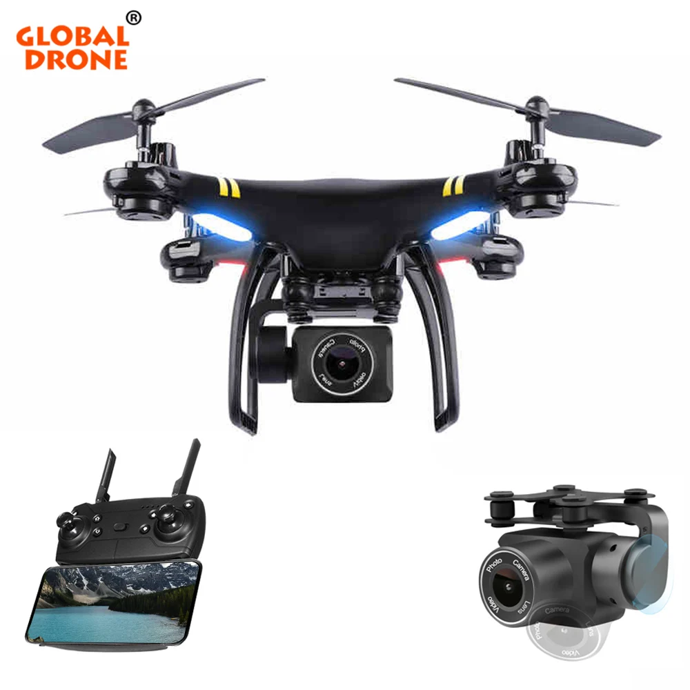 Global Drone Profissional Drones with Camera HD 1080P RC Helicopter Wifi FPV Quadrocopter Long Time Flying Dron VS E58 E520 X5C
Global Drone Profissional Drones with Camera HD 1080P RC Helicopter Wifi FPV Quadrocopter Long Time Flying Dron VS E58 E520 X5C