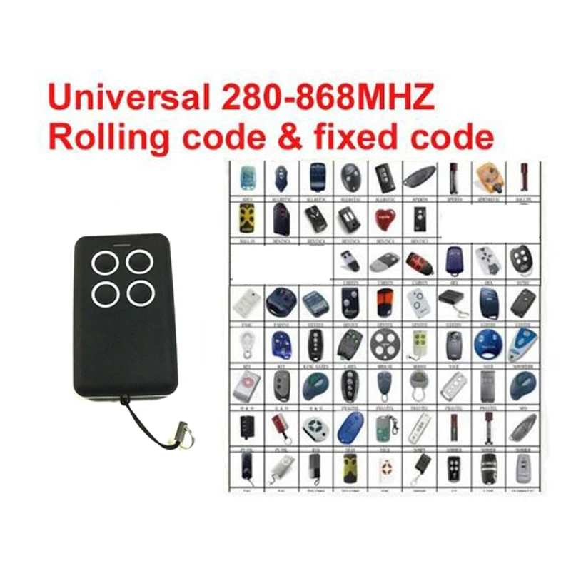 2018 new Multi frequency dupactor vuniversal rolling code copy 280-868mhz free shipping
2018 new Multi frequency dupactor vuniversal rolling code copy 280-868mhz free shipping