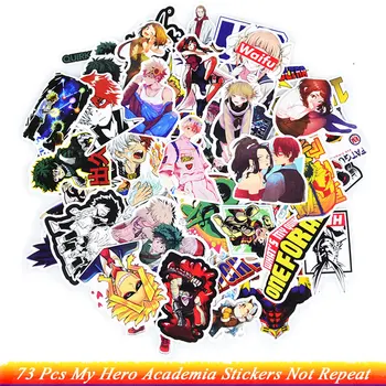 73pcs Pop Anime My Hero Academia Stickers Best Gifts for Kid DIY Skateboard Laptop Luggage Phone Car Bicycle Waterproof Sticker
73pcs Pop Anime My Hero Academia Stickers Best Gifts for Kid DIY Skateboard Laptop Luggage Phone Car Bicycle Waterproof Sticker