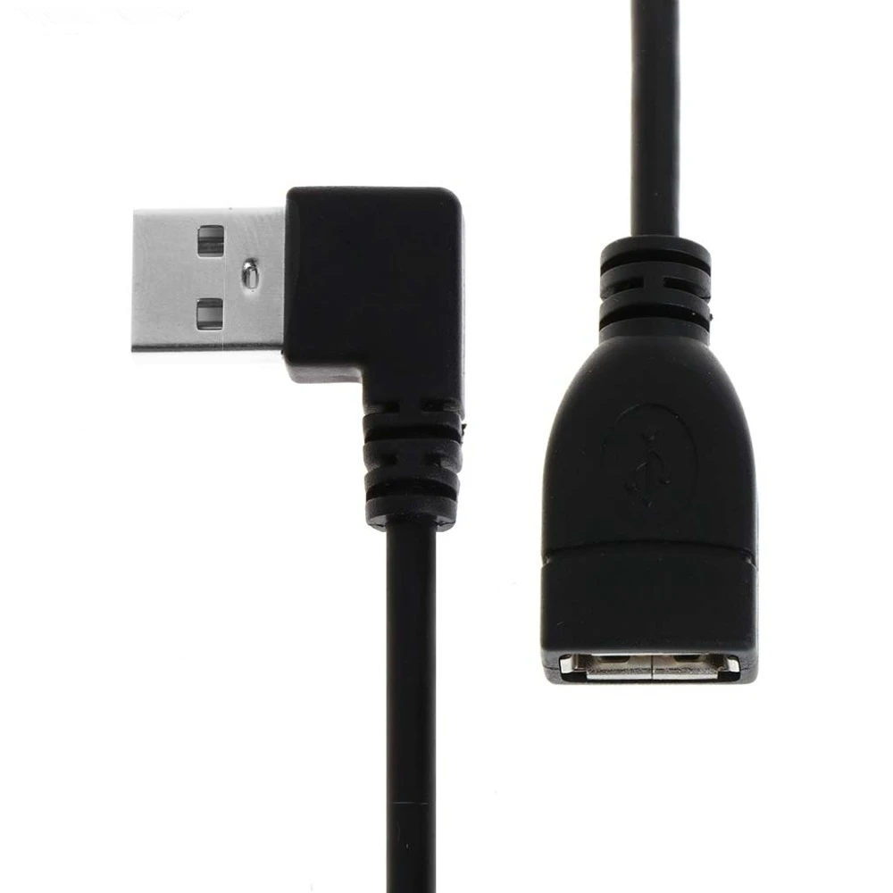 USB Extension Cables Female Type A USB 2.0 Date Transfer Line To Right Angle 90 Degree Male Plug Cable Cord Adapter
USB Extension Cables Female Type A USB 2.0 Date Transfer Line To Right Angle 90 Degree Male Plug Cable Cord Adapter