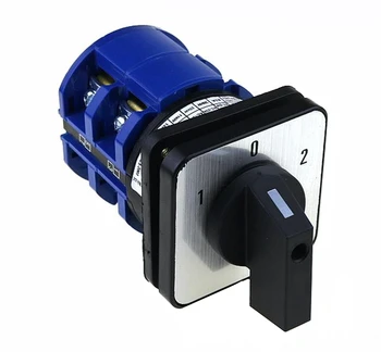 LW26-63/2 Rotary switch 3 postion (1-0-2) 690V 63A 2 pole 4 terminal screw universal changeover cam main switch
LW26-63/2 Rotary switch 3 postion (1-0-2) 690V 63A 2 pole 4 terminal screw universal changeover cam main switch