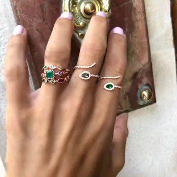 Fashion Women Lady Rose Gold color 3pc Rhinestone Crystal Elegant Rings delicate tiny Ring Set Jewelry Size 6-8 rainbow cz ring
Fashion Women Lady Rose Gold color 3pc Rhinestone Crystal Elegant Rings delicate tiny Ring Set Jewelry Size 6-8 rainbow cz ring