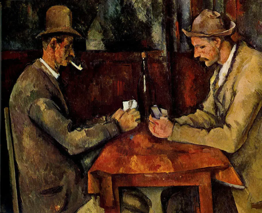 100%Handmade Oil painting Paul - Male portraits The Card Players free shipping cost
100%Handmade Oil painting Paul - Male portraits The Card Players free shipping cost