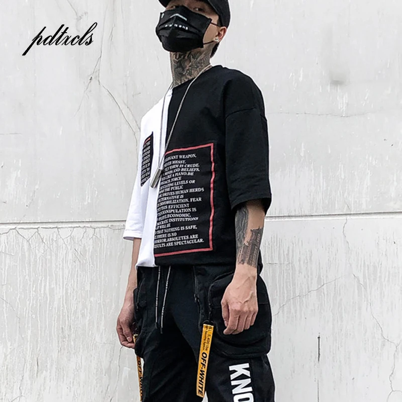 New Western Fashion Brands Length Irregularity Letter Printed Patchwork Men's T-Shirts Hip Hop Casual Male Tops Tees Streetwear
New Western Fashion Brands Length Irregularity Letter Printed Patchwork Men's T-Shirts Hip Hop Casual Male Tops Tees Streetwear