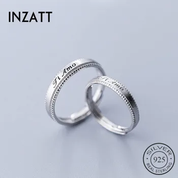 INZATT Real 925 Sterling Silver Minimalist Couple Ring for Charming Women Party men Fine Jewelry Geometric 2019 Accessories
INZATT Real 925 Sterling Silver Minimalist Couple Ring for Charming Women Party men Fine Jewelry Geometric 2019 Accessories
