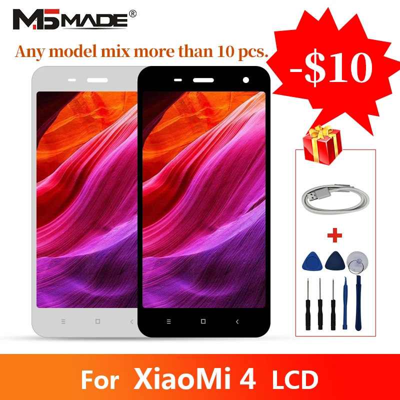 4.5" AAA Quality For Xiaomi Mi 4 Mi4 LCD Display Sreen Touch Digitizer Replacement Assembly Parts With Frame Mi5c 100% Tested
4.5" AAA Quality For Xiaomi Mi 4 Mi4 LCD Display Sreen Touch Digitizer Replacement Assembly Parts With Frame Mi5c 100% Tested