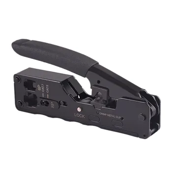 Category 7 Cable Clamps Crystal Head Cable Clamp Network Crimp Tool For Cat7 Cat6 Cat5e Cat5 Stp Plugs
Category 7 Cable Clamps Crystal Head Cable Clamp Network Crimp Tool For Cat7 Cat6 Cat5e Cat5 Stp Plugs