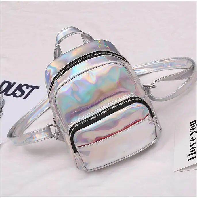 2019 New women hologram backpack laser daypacks female silver pu leather holographic bags big girl school bag
2019 New women hologram backpack laser daypacks female silver pu leather holographic bags big girl school bag
