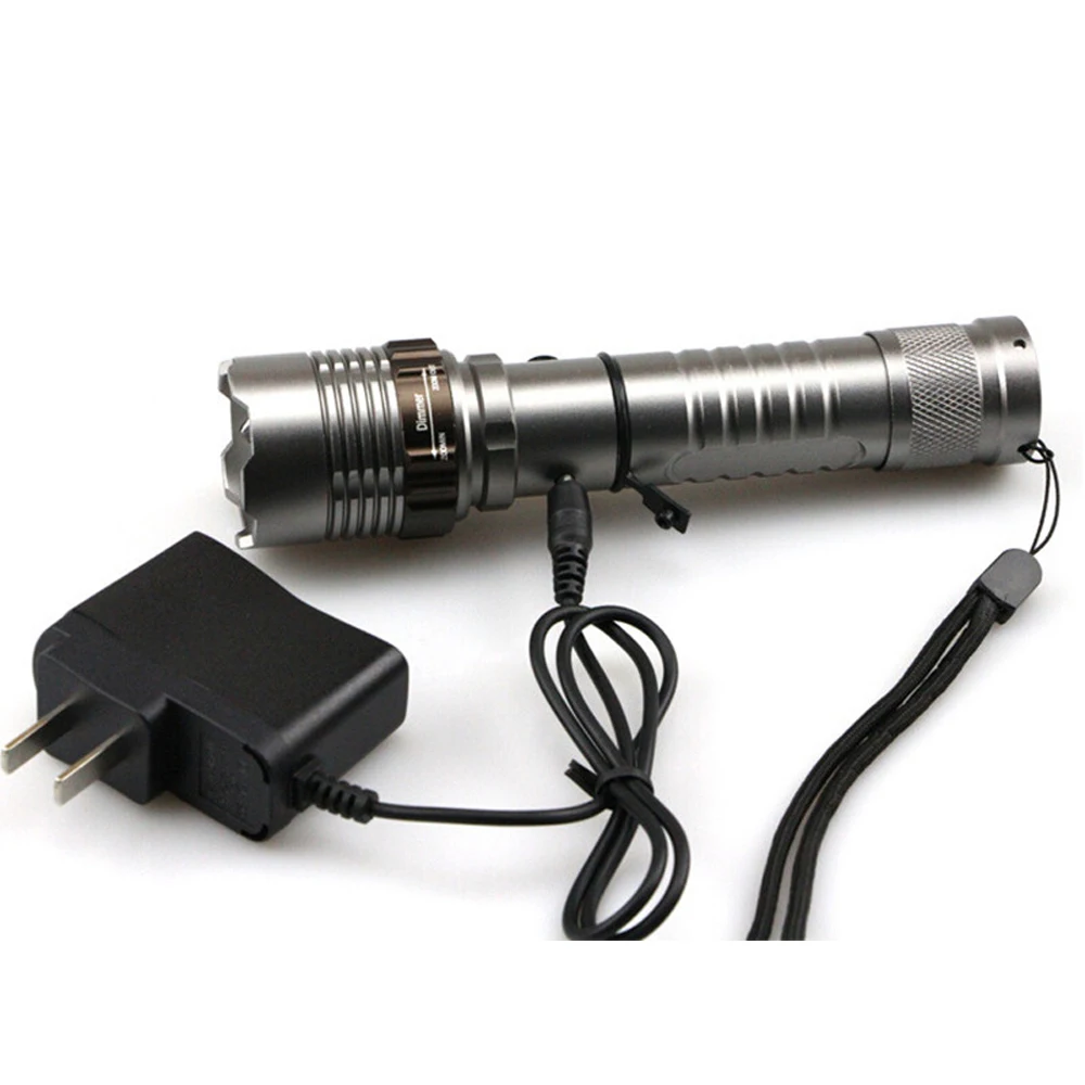Тактическая головка лотоса CREE XML T6 20 шт./лот светодиодный масштабируемый фонарик