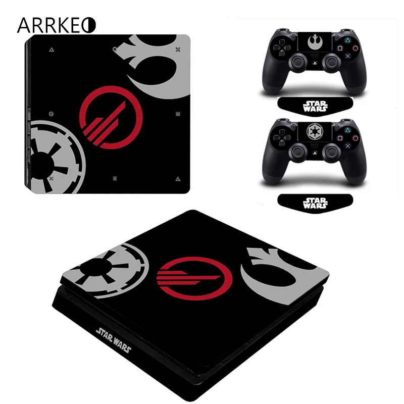 ARRKEO Star Wars Vinyl Cover Decal PS4 Slim Skin Sticker for Sony PlayStation 4 Slim Console & 2 Controllers As Christmas Gift
ARRKEO Star Wars Vinyl Cover Decal PS4 Slim Skin Sticker for Sony PlayStation 4 Slim Console & 2 Controllers As Christmas Gift