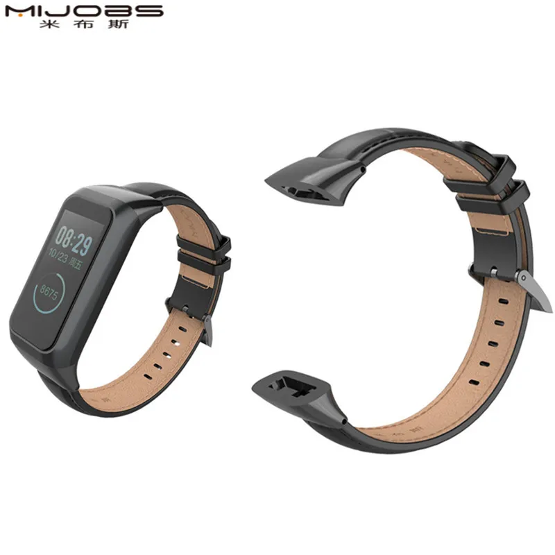 Ремешок из натуральной кожи для XiaoMi HuaMi Amazfit cor 2 18 мм | Электроника