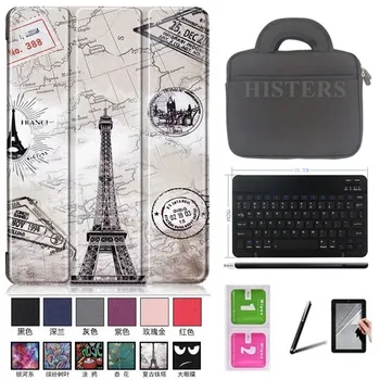 For Samsung Galaxy Tab S4 10.5 inch SM-T830 SM-T835_Smart Cover+7 Colors Backlight Bluetooth Keyboard+Handbag+Stylus+Film+Wipes
For Samsung Galaxy Tab S4 10.5 inch SM-T830 SM-T835_Smart Cover+7 Colors Backlight Bluetooth Keyboard+Handbag+Stylus+Film+Wipes