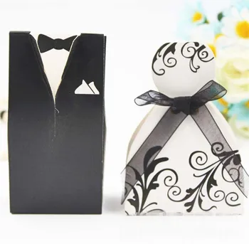 100 Pcs Bridal Gift Cases Groom Tuxedo Dress Gown Ribbon Wedding Favor Candy Box Wedding Favors And Gifts candy boxes tuxedo 
100 Pcs Bridal Gift Cases Groom Tuxedo Dress Gown Ribbon Wedding Favor Candy Box Wedding Favors And Gifts candy boxes tuxedo